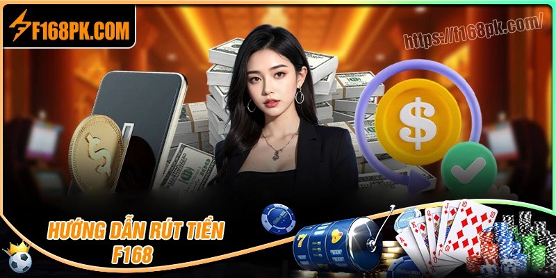 Hướng dẫn rút tiền F168 tiện lợi, đơn giản